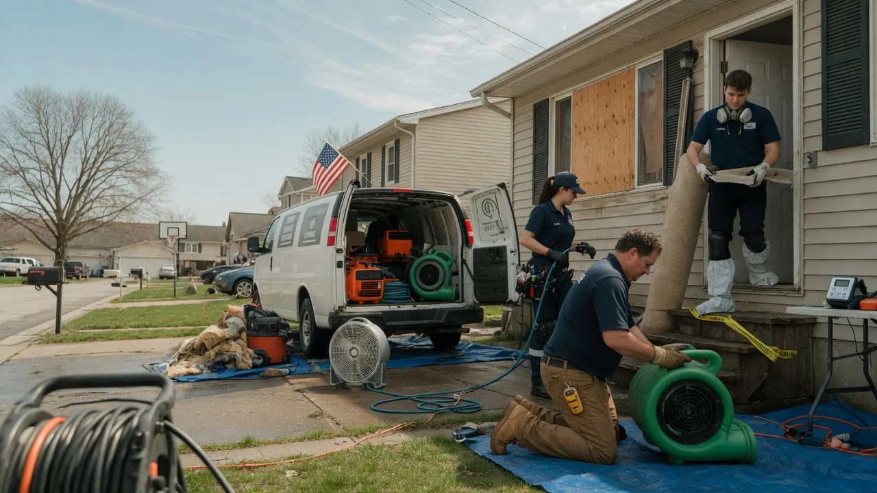 Water Damage Restoration in Livingston, KY near me